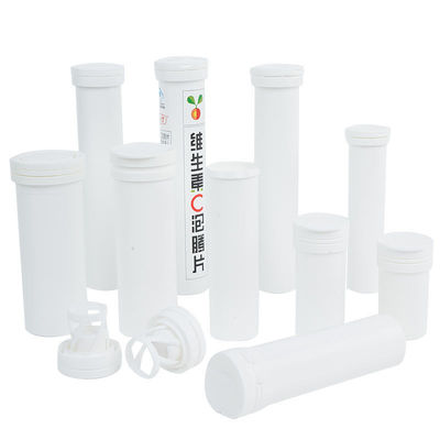 Customized PP Material Effervescent Tablet Bottle with Desiccant Empty