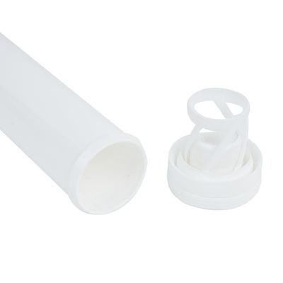 PP Material Flip Cap Plastic PP Collagen Effervescent Tablets Bottles for Private Label