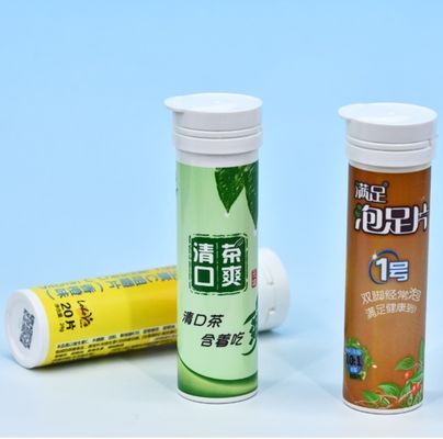 Airtight Seal Easy To Open Lids Vitamin Tablets Packaging Eco-friendly
