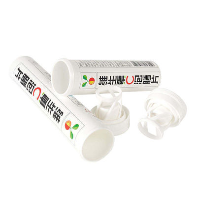 Hand Wash Product Effervescent Tablet Bottle with PP Plastic and Simple Design
